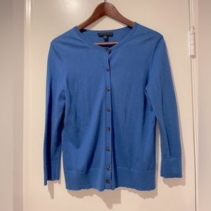 ANN TAYLOR royal blue cardigan